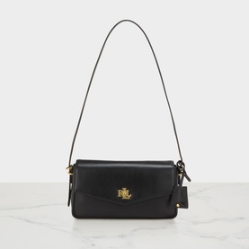 Monogram Leather Shoulder Bag
