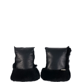 Coated Buggy Mittens Noir