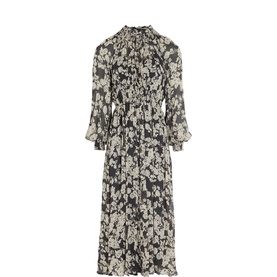 Camellia Floral Midi Dress