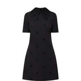 Dragonfly Beaded Mini Dress