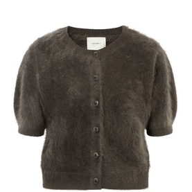 Lucianne Brushed Cashmere Cardigan