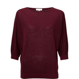 Cristine Embellished Knitted Top