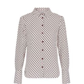Slim Ditsy Geometric Shirt