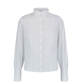 Slim Stand Collar Shirt