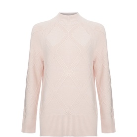 Tara Diamond Knitted Sweater