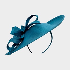 Twist Shantung Disc Fascinator