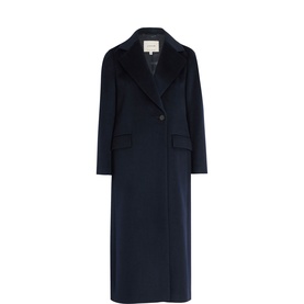 Single-Breasted Maxi City Coat
