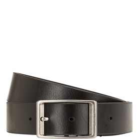 Tumbled Leather Buckle Belt