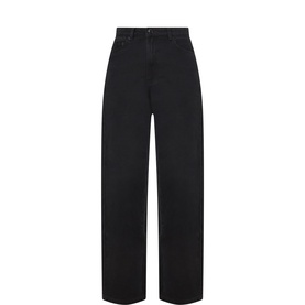 Richelieu Embroidered Wide Leg Jeans