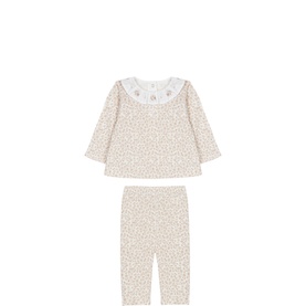 Floral Top & Bottoms Two-Piece Set