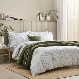 Rosamund Floral Duvet Set Blue