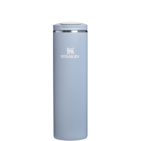 Stanley AeroLight Transit Mug in Blue Dream Stone, slim insulated travel mug with silver lid and bear logo detail