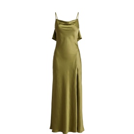 Allora Ruffle Back Flared Dress