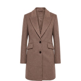 Avery Single-Breasted Coat