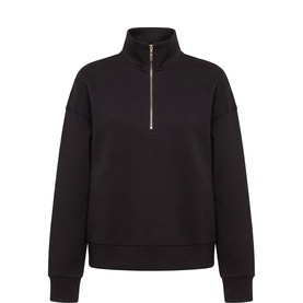 Hattie Quarter Zip Lounge Sweatshirt