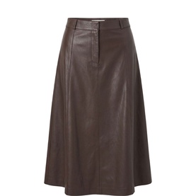 Isla Faux Leather Skirt