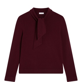 Mabel Tie Detail Knitted Sweater
