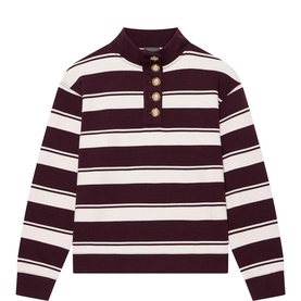 Striped Rugby Sweatshirt
