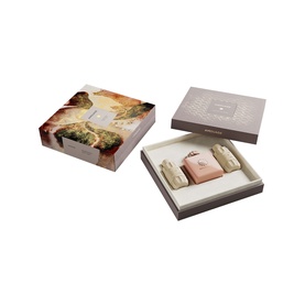 Amouage Guidance Eau de Parfum, Body Lotion & Shower Gel Gift Set 100ml, three-piece set in decorative presentation box
