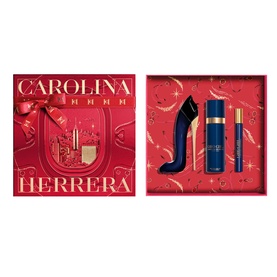 Carolina Herrera Good Girl Eau de Parfum, Body Mist & Travel Spray Gift Set 50ml in red branded gift box with three products