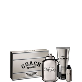 Pure Platinum for Men Parfum, Shower Gel & Travel Spray Gift Set 100ML