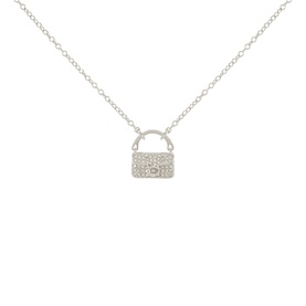 Tabby Bag Pendant Necklace