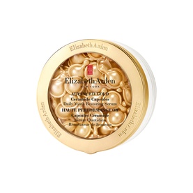 Elizabeth Arden Advanced Gold Ceramide Capsules Daily Youth Restoring Serum, 60 gold capsules in round gold compact