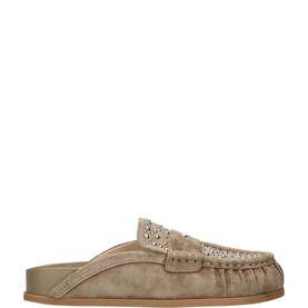 Jodero Stud Backless Loafers