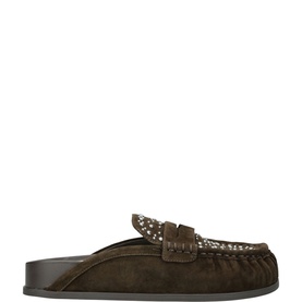 Jodero Stud Backless Loafers
