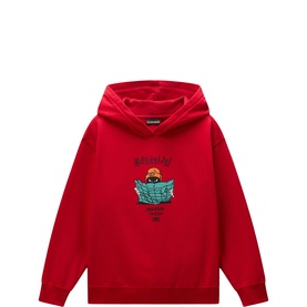 Flein Graphic Logo Oversized Hoodie