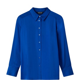 Satin Collared Shirt