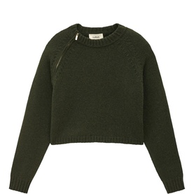 Corvy Zip Cashmere Sweater