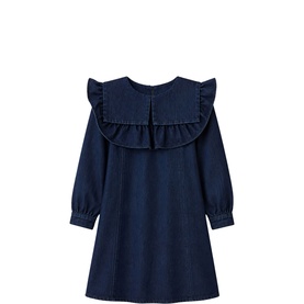 Paige Denim Collar Flared Dress