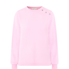 Molly Button Shoulder Sweater