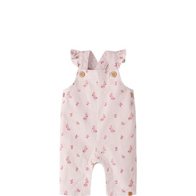 Floral Frill Dungarees