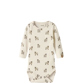Sheep Ribbed Romper