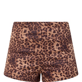 Leopard Hot Pant Shorts
