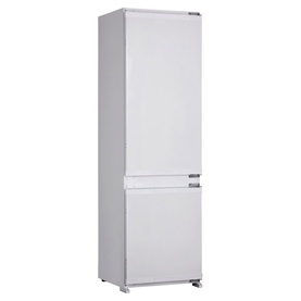 Powerpoint Built In 70/30 Fridge Freezer in white, integrated two-door design with upper fridge and lower freezer compartment