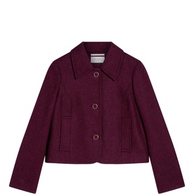 Adeen Single-Breasted Wool Jacket