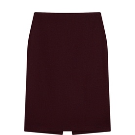 Adeen Wool Pencil Skirt