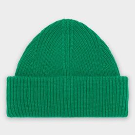 Chunky Rib-Knit Beanie Hat