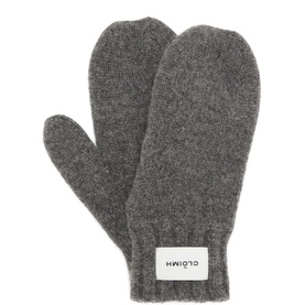 Logo Oversized Knitted Gloves