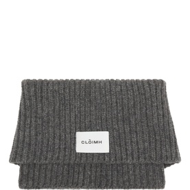 Logo Rib-Knit Neck Warmer