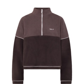 Logo Half-Zip Fleece Sweatshirt