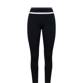 SkinLuxe Contrast Logo High-Waist Leggings
