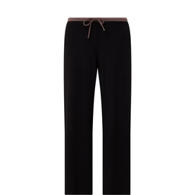 365 Ribbed Drawstring Wide Leg Sweatpants
