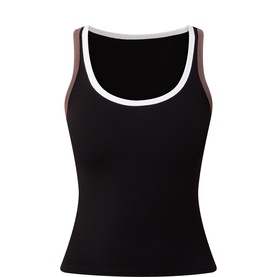 365 Ribbed Contrast Tank Top