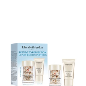 Elizabeth Arden Peptide To Perfection Skincare Set, three-piece collection including jar and tube moisturisers, in branded gift box