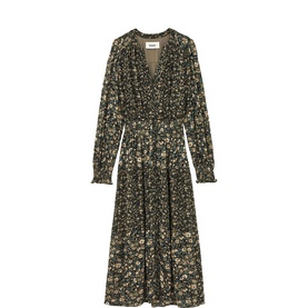 Kacy Floral Flared Dress