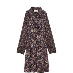 Kimia Floral Mini Flared Dress